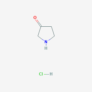 molecular formula C4H8ClNO B018641 3-Pyrrolidinon-Hydrochlorid CAS No. 3760-52-9