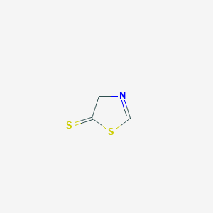 molecular formula C3H3NS2 B018645 5(4H)-Thiazolethione CAS No. 106986-37-2
