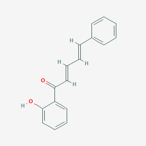 B186457 1-(2-Hydroxyphenyl)-5-phenyl-2,4-pentadien-1-one CAS No. 41420-57-9