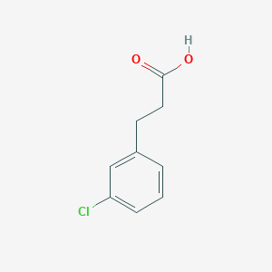 molecular formula C9H9ClO2 B186468 3-(3-氯苯基)丙酸 CAS No. 21640-48-2