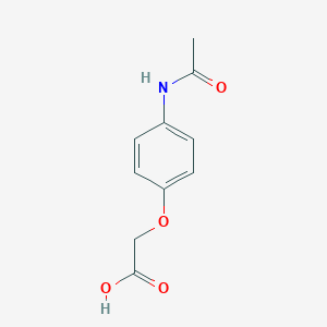 B186475 (4-Acetamidophenoxy)acetic acid CAS No. 39149-13-8