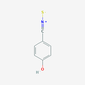 molecular formula C7H5NOS B186477 4-羟基苯基硫氰酸酯 CAS No. 3774-52-5