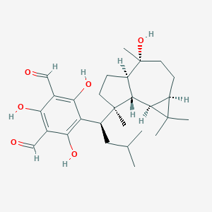 molecular formula C28H40O6 B186482 大环掌菌素 A CAS No. 132951-90-7