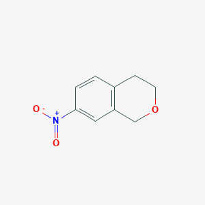 molecular formula C9H9NO3 B186491 7-硝基异色满 CAS No. 444588-03-8