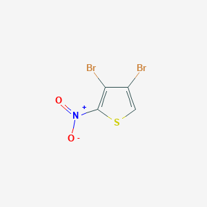 molecular formula C4HBr2NO2S B186496 3,4-二溴-2-硝基噻吩 CAS No. 35633-91-1