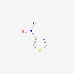 molecular formula C4H3NO2S B186523 3-硝基噻吩 CAS No. 822-84-4