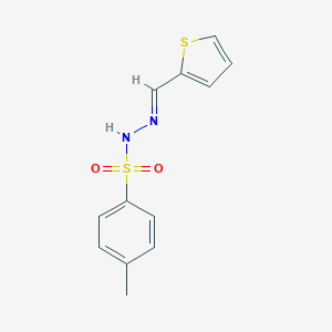 molecular formula C12H12N2O2S2 B186526 4-甲基-N-[(E)-噻吩-2-基亚甲基亚氨基]苯磺酰胺 CAS No. 36331-49-4