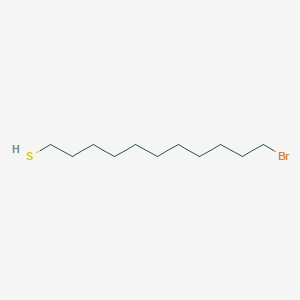 molecular formula C11H23BrS B186534 11-溴-1-十一烷硫醇 CAS No. 116129-34-1