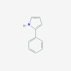 molecular formula C10H9N B186535 2-苯基-1H-吡咯 CAS No. 3042-22-6