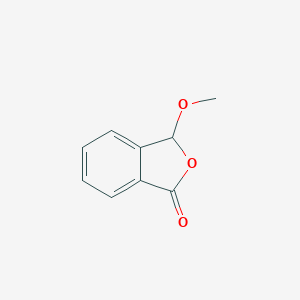 molecular formula C9H8O3 B186545 3-甲氧基邻苯二甲酸酐 CAS No. 4122-57-0