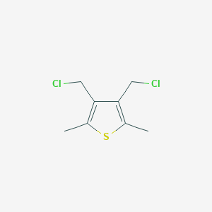 molecular formula C8H10Cl2S B186555 3,4-双(氯甲基)-2,5-二甲基噻吩 CAS No. 5368-70-7