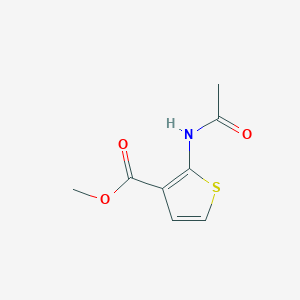 molecular formula C8H9NO3S B186556 2-乙酰胺基噻吩-3-羧酸甲酯 CAS No. 22288-81-9