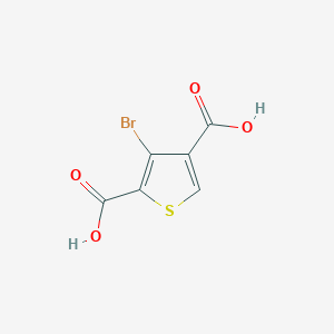 B186558 3-Bromothiophene-2,4-dicarboxylic acid CAS No. 57233-98-4