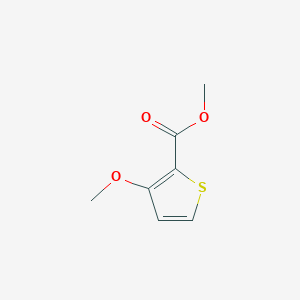 molecular formula C7H8O3S B186568 3-甲氧基噻吩-2-甲酸甲酯 CAS No. 62353-75-7