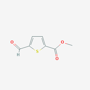 molecular formula C7H6O3S B186571 5-甲酰基噻吩-2-甲酸甲酯 CAS No. 67808-64-4