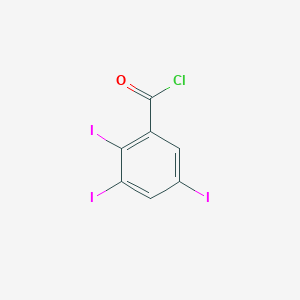 B186576 2,3,5-Triiodobenzoyl chloride CAS No. 42860-33-3