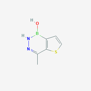 B186583 1-hydroxy-4-methyl-2H-thieno[3,2-d]diazaborinine CAS No. 58157-75-8