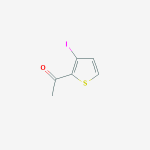 B186587 1-(3-Iodothiophen-2-yl)ethanone CAS No. 89380-60-9