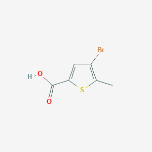 molecular formula C6H5BrO2S B186588 4-溴-5-甲硫代苯并噻吩-2-羧酸 CAS No. 29421-99-6