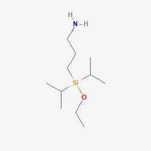 molecular formula C11H27NOSi B186601 3-氨基丙基二异丙氧基乙氧基硅烷 CAS No. 117559-36-1