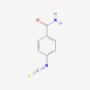 molecular formula C8H6N2OS B186619 4-Isothiocyanatobenzamide CAS No. 158756-25-3