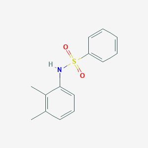 molecular formula C14H15NO2S B186707 N-(2,3-dimethylphenyl)benzenesulfonamide CAS No. 126494-77-7