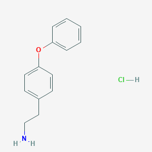 molecular formula C14H16ClNO B186710 2-(4-phenoxyphenyl)ethanamine Hydrochloride CAS No. 106272-17-7