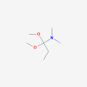 molecular formula C7H17NO2 B186711 1,1-dimethoxy-N,N-dimethylpropan-1-amine CAS No. 19429-86-8