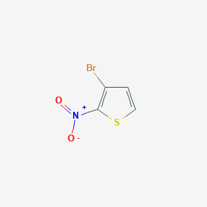 molecular formula C4H2BrNO2S B186782 3-溴-2-硝基噻吩 CAS No. 24430-27-1