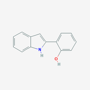 molecular formula C14H11NO B186791 2-(1H-indol-2-yl)phenol CAS No. 4749-47-7