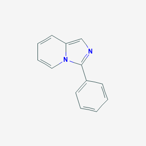 molecular formula C13H10N2 B186794 3-苯基咪唑并[1,5-a]吡啶 CAS No. 35854-46-7