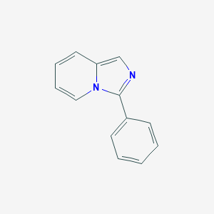 molecular formula C13H10N2 B186794 3-Phenylimidazo[1,5-a]pyridine CAS No. 35854-46-7