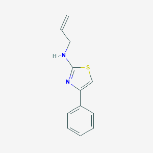 molecular formula C12H12N2S B186858 烯丙基-(4-苯基噻唑-2-基)-胺 CAS No. 21344-73-0