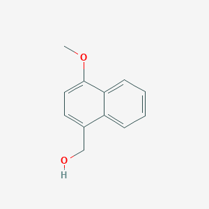 molecular formula C12H12O2 B186864 4-甲氧基-1-萘甲醇 CAS No. 16820-54-5