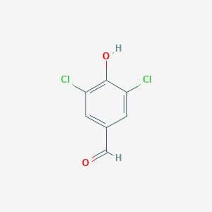 molecular formula C7H4Cl2O2 B186874 3,5-二氯-4-羟基苯甲醛 CAS No. 2314-36-5