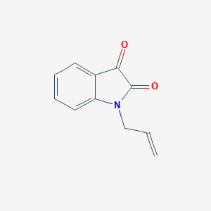 molecular formula C11H9NO2 B186879 1-烯丙基-1H-吲哚-2,3-二酮 CAS No. 830-74-0