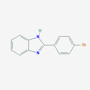 molecular formula C13H9BrN2 B186887 2-(4-溴苯基)苯并咪唑 CAS No. 2622-74-4