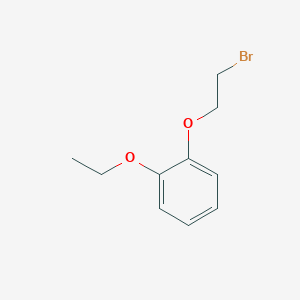 molecular formula C10H13BrO2 B018691 1-(2-溴乙氧基)-2-乙氧基苯 CAS No. 3259-03-8