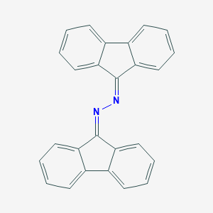 molecular formula C26H16N2 B186956 N,N'-Bis(fluoren-9-ylidene) hydrazine CAS No. 2071-44-5