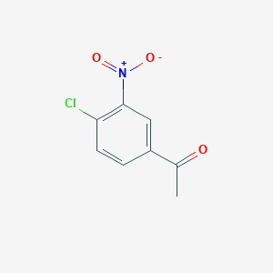 molecular formula C8H6ClNO3 B186962 4'-氯-3'-硝基苯乙酮 CAS No. 5465-65-6