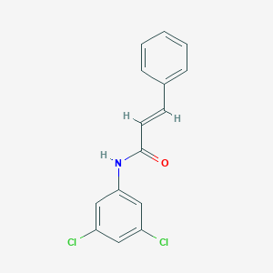 molecular formula C15H11Cl2NO B186973 N-(3,5-dichlorophenyl)-3-phenylacrylamide CAS No. 314282-20-7