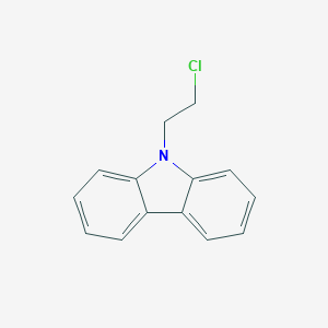 molecular formula C14H12ClN B186974 9-(2-氯乙基)咔唑 CAS No. 1140-35-8
