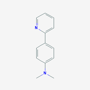 molecular formula C13H14N2 B186983 N,N-Dimethyl-4-(pyridin-2-yl)aniline CAS No. 100381-45-1
