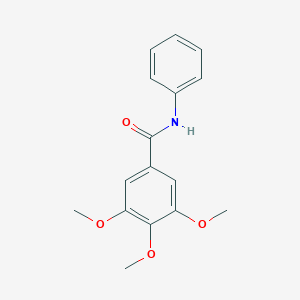 B187010 3,4,5-Trimethoxy-N-phenylbenzamide CAS No. 3940-75-8