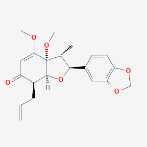 molecular formula C21H24O6 B187011 Fargesone B CAS No. 116424-70-5
