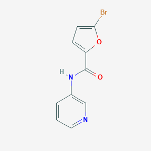 molecular formula C10H7BrN2O2 B187013 2-Furancarboxamide, 5-bromo-N-3-pyridinyl- CAS No. 43151-32-2