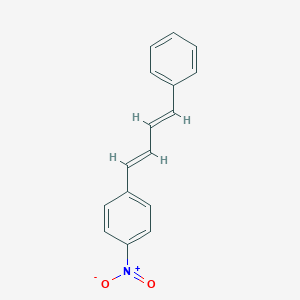 molecular formula C16H13NO2 B187021 1-nitro-4-[(1E,3E)-4-phenylbuta-1,3-dienyl]benzene CAS No. 15866-67-8