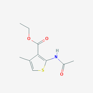 molecular formula C10H13NO3S B187026 Ethyl 2-(acetylamino)-4-methylthiophene-3-carboxylate CAS No. 43028-66-6