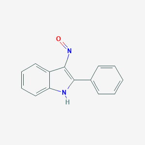molecular formula C14H10N2O B187040 3-亚硝基-2-苯基-1H-吲哚 CAS No. 784-45-2