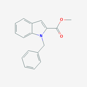 molecular formula C17H15NO2 B187041 甲基1-苄基-1H-吲哚-2-羧酸酯 CAS No. 81787-92-0